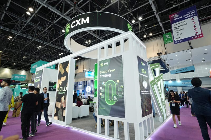 Toàn cảnh gian hàng triển lãm CXM