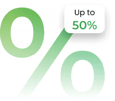 Hình minh họa hoa hồng lên đến 50%