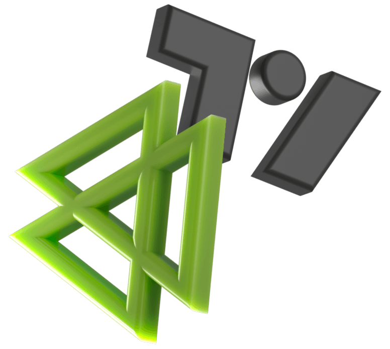 Logo 3D TradingView và CXM